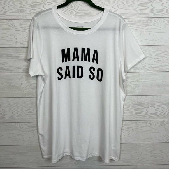 torrid Tops - Torrid Graphic T-Shirt Classic Fit Size 1X